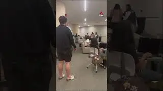 Police investigating after woman filmed kicking another woman at SMU