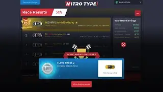 Earning the Blitz McLaro SLR on Nitro Type