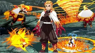 Rengoku Kyojuro - Naruto Shippuden Ultimate Ninja Impact PPSSPP Mod