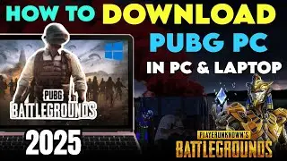 How to Download PUBG in PC or Laptops in 2025 | Godscode Gamerz