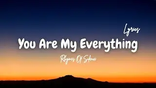 You Are My Everything 💖 | Deep Emotional Love Song | Romantic Lyrics | Rhymes Of Silence