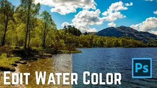 How to Change the Color of the water in Photoshop