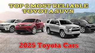 Top 6 Most Reliable Toyota SUVs for 2025: Your Ultimate Guide