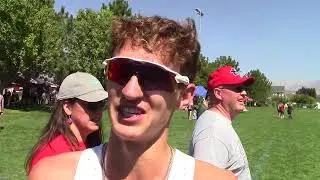 2024 Timpanogos Cross Country Invitational: Kaden Evans of American Fork Winner Boys Varsity AM Race
