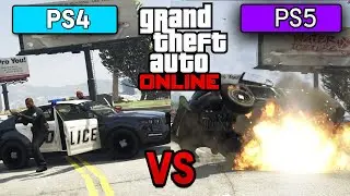 PS4 VS PS5 Graphics Comparison | GTA 5