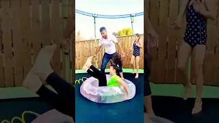 GIANT WATER BALLOON EXPLOSION SO COOL VIDEO 🤪🎈😱#shorts