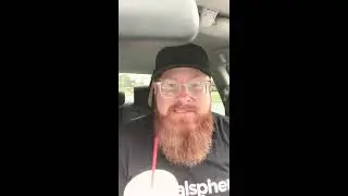 Stressed Dad - Drinking from a straw and looking masculine