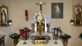 LIVE Eucharistic Adoration - Sisters of Divine Mercy