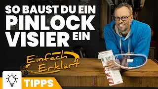 Pinlock Visier einbauen in 3 Schritten