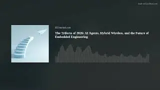The Trifecta of 2026: AI Agents, Hybrid Wireless, and the Future of Embedded Engineering