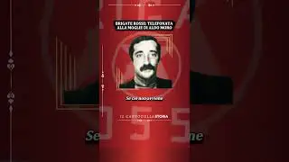 BRIGATE ROSSE: telefonata alla moglie di Aldo Moro