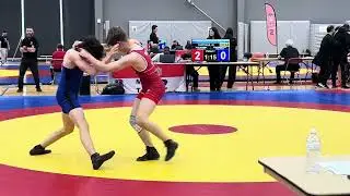 2024 Ontario Wrestling Championships - Cadet 60 kg - Saglam (NILE) vs Morris (DISCIPLINE)