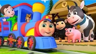 Chhuk Chhuk chali Hai Rail | छुक छुक चली है रेल | Hindi Nursery Rhymes | MaMa Monkey