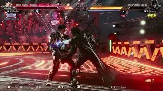 Intense Battle in Tekken 8: Clive Rosfield vs Claudio