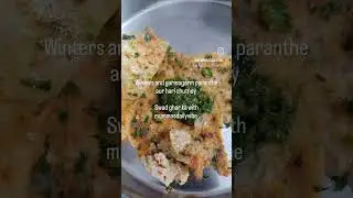 Winter comfort food ❄️🔥 Garma garam paratha 😍 #shorts #viral #mummasdailyvibe