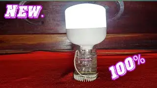 Free energy light bulbs Amazing with salt water & magnets - Experiment at home