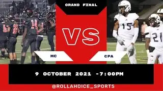 Chandler Park Academy Eagles vs. Michigan Collegiate Cougars Michigan High School Football 2021