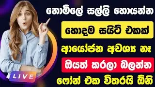 Simple Online Jobs for Sri Lanka - how to earn e money sinhala 2025 - online salli hoyana krama 