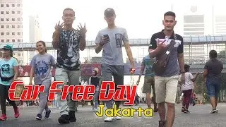 Car free Day Roundabout HI Jakarta || Padat Dan Rame Banget