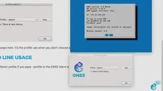 GNS3 Talks: GNS3 2.0 Profiles = multiple settings for different scenarios