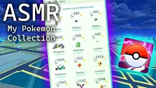 ASMR Gaming 💜 Showing YOU My Pok&eacute;mon GO Collection 🟣 Soft Spoken + Whispers