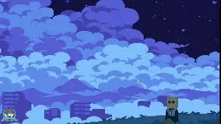 into the clouds