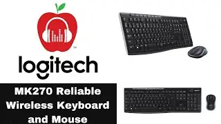 Logitech MK270  Reliable Wireless Keyboard and Mouse