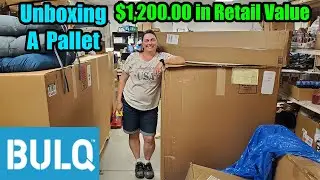 Unboxing a Bulq.com Liquidation Pallet - We found some amazing items! Check Us Out!