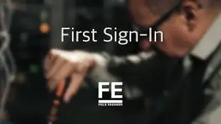 How to do First Sign in & Update Engineer Profile | Field Engineer App