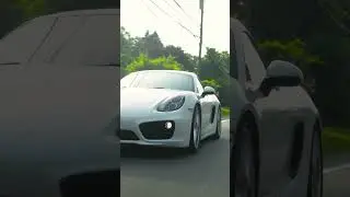 Porsche 981 Cayman S &ndash; RAW Exhaust Sound | Acoustiq Atelier Exhaust