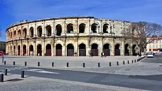 Nimes Francia / Anfiteatro Romano de Nimes / Arena de Nimes / Amphitheater Nimes