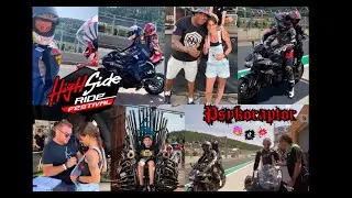 High side festival 2022 vu des paddocks , piste , bapteme , 4K