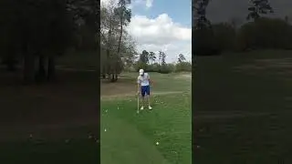 How to hit a backwards golf shot!  Attempt #1 #golf #golfshorts