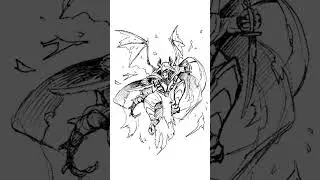 A Dragon Knight Reborn in Shadow | Draw Steel TTRPG Commission #art #commission #illustration
