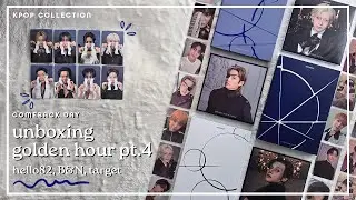 ATEEZ Golden Hour: Part.4 Comeback Day Unboxing 💙 | Hello82, Pop-Up, B&N, Target