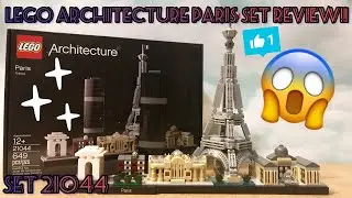 Lego Architecture Paris Set Review! (Set 21044) 👷&zwj;♂️⚡
