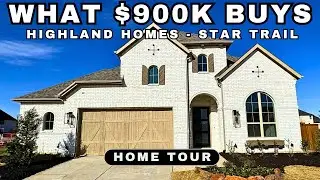 What $900K Buys You in Prosper, TX | Highland Homes 65' | 513 Plan | Star Trail
