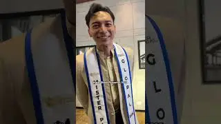 Mister Global Philippines 2025 Jether Palomo during the Arrival and Registration day!