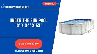 Under the Sun Pool 12' x 24' x 52
