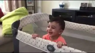 Joyous laughter