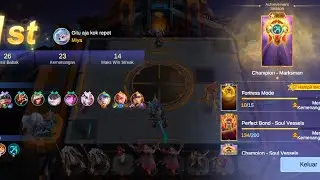 Combo terhama season 4.Dijiang dauntless dengan commandernya miya.Dijamin buat emosi user roll atas.