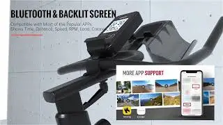 JOROTO X4S Bluetooth Exercise Bike