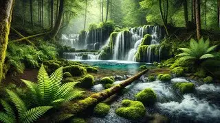 🌿Piano Echoes by the Stream🎶 #pianoyoga