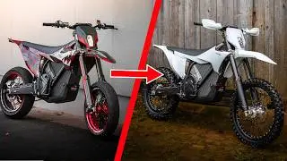 STARK VARG von Supermoto zur&uuml;ck auf Enduro 😳 mein ultimativer Enduro Umbau! ⚡️