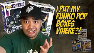 Funko Pop Room Tour | Where Do I Put my Empty Funko Pop Boxes?!