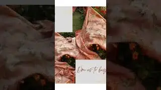 Linen Digital Printed Saree #sareesofinstagram #linen #fashion