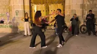 Secuencia 075. Diego Feria con salsa en uno en pareja. 08-ene-26. #salsaon1 #agua 