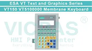 VT5100000 ESA VT510 Operator Keyboard Replacement