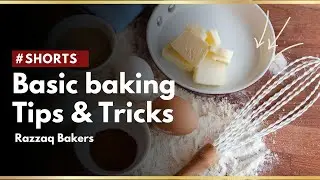 Basic baking tips & tricks | YouTube short | #shorts