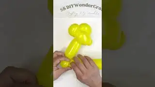 How to Make a Monkey with One Balloon in 60 Seconds! #diy #balloonart #balloon #balloonanimals